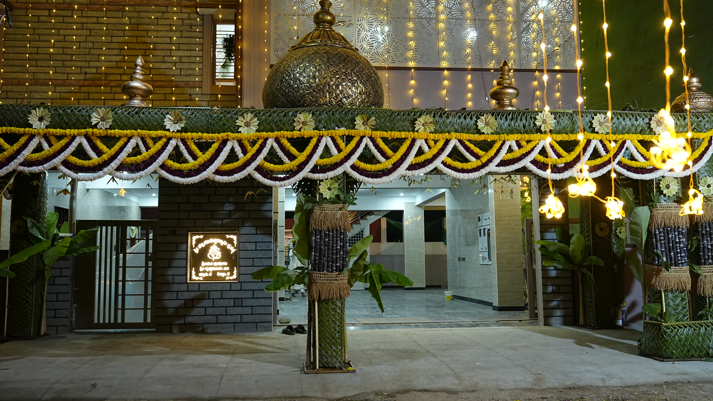 Housewarming pooja ritual photographed by Lumeora Studios in Bangalore